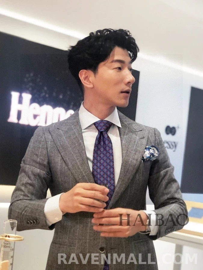에르메스 에르메스 스트라이프 프린트 남성 넥타이 상세 이미지