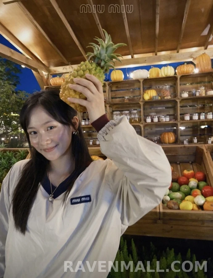 미우미우 미우미우 애플 진주 목걸이 상세 이미지