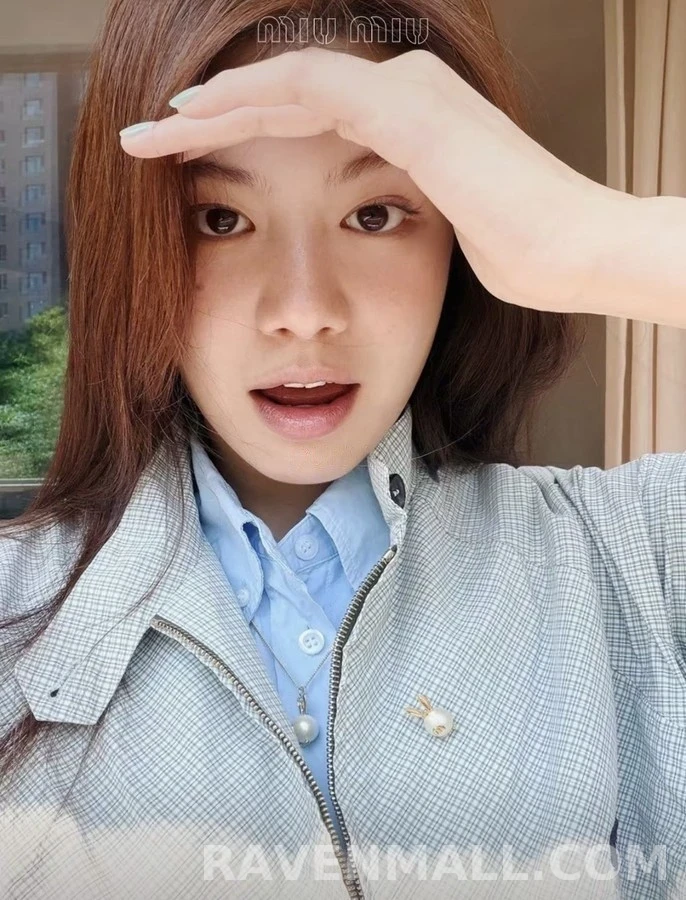 미우미우 미우미우 애플 진주 목걸이 상세 이미지