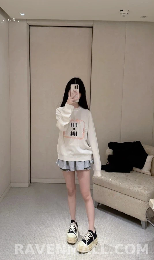 디올 디올 북 커버 자수 스웨터 상세 이미지