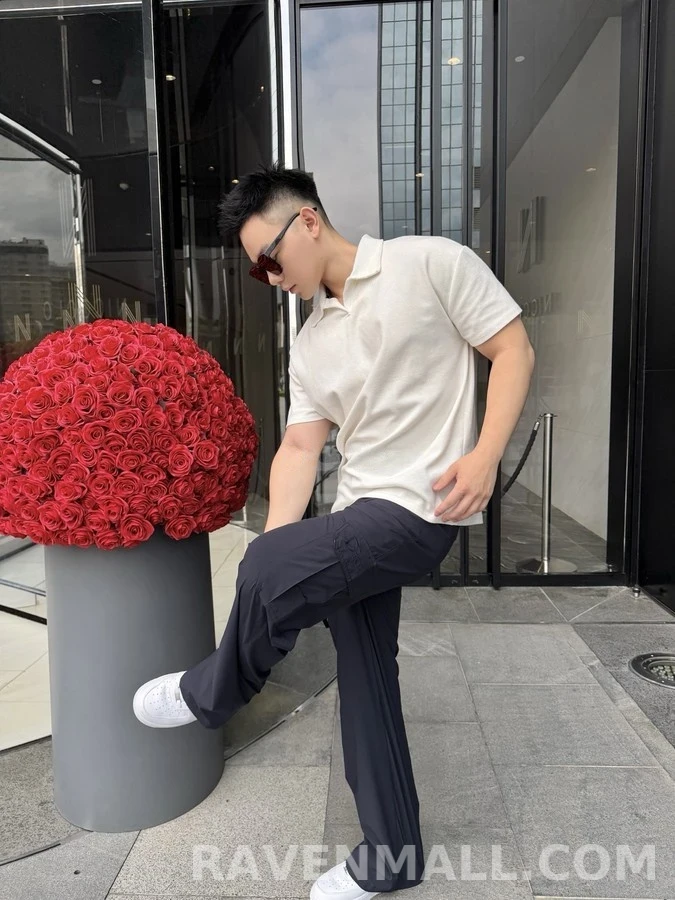 디올 디올 레터링 자수 카고 팬츠 상세 이미지