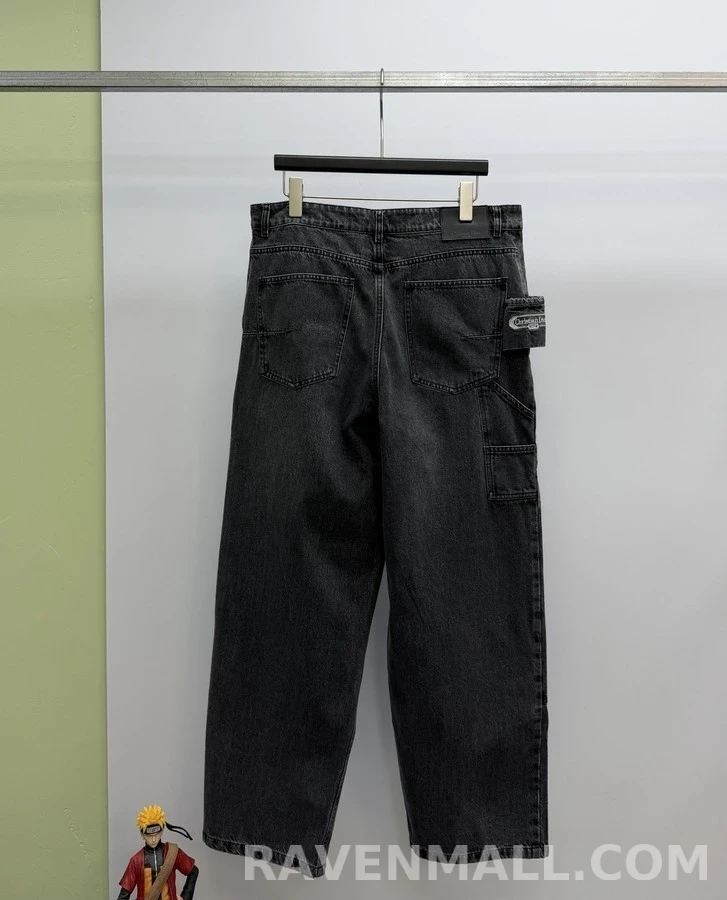 디올 디올 로고 워크웨어 데님 팬츠 상세 이미지
