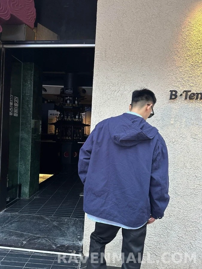 디올 디올 로고 자수 후드 집업 자켓 상세 이미지