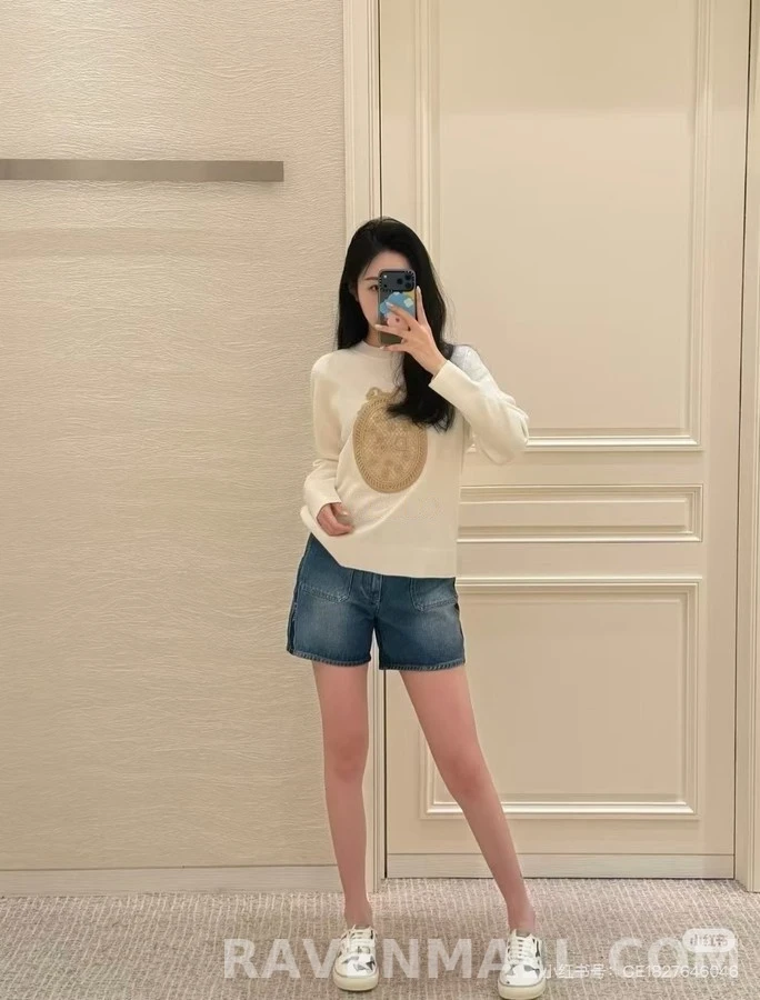 디올 디올리비에라 디올 메달리온 스웨터 상세 이미지