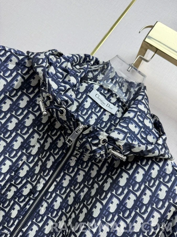 디올 디올 모노그램 후드 바람막이 상세 이미지