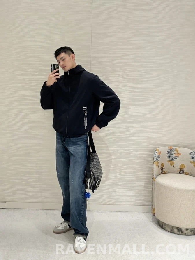 디올 디올 몽테인 자수 윈드브레이커 상세 이미지