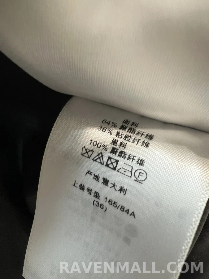 디올 디올 배색 파이핑 싱글 자켓 상세 이미지
