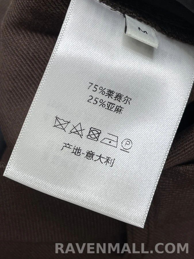 디올 디올 버튼 와이드 팬츠 상세 이미지
