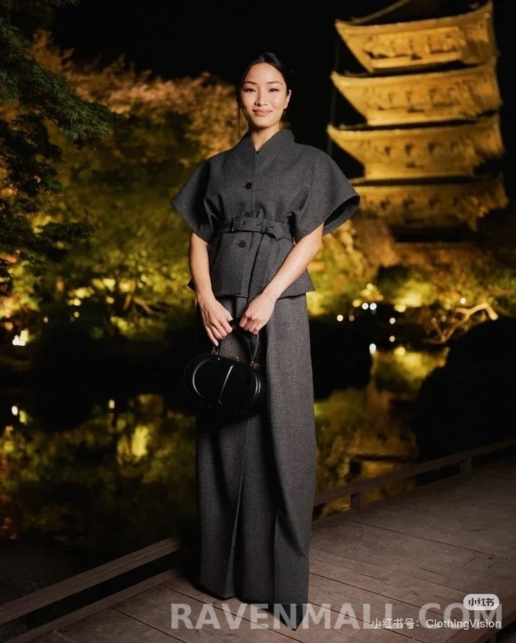 디올 디올 벨티드 와이드슬리브 자켓 상세 이미지