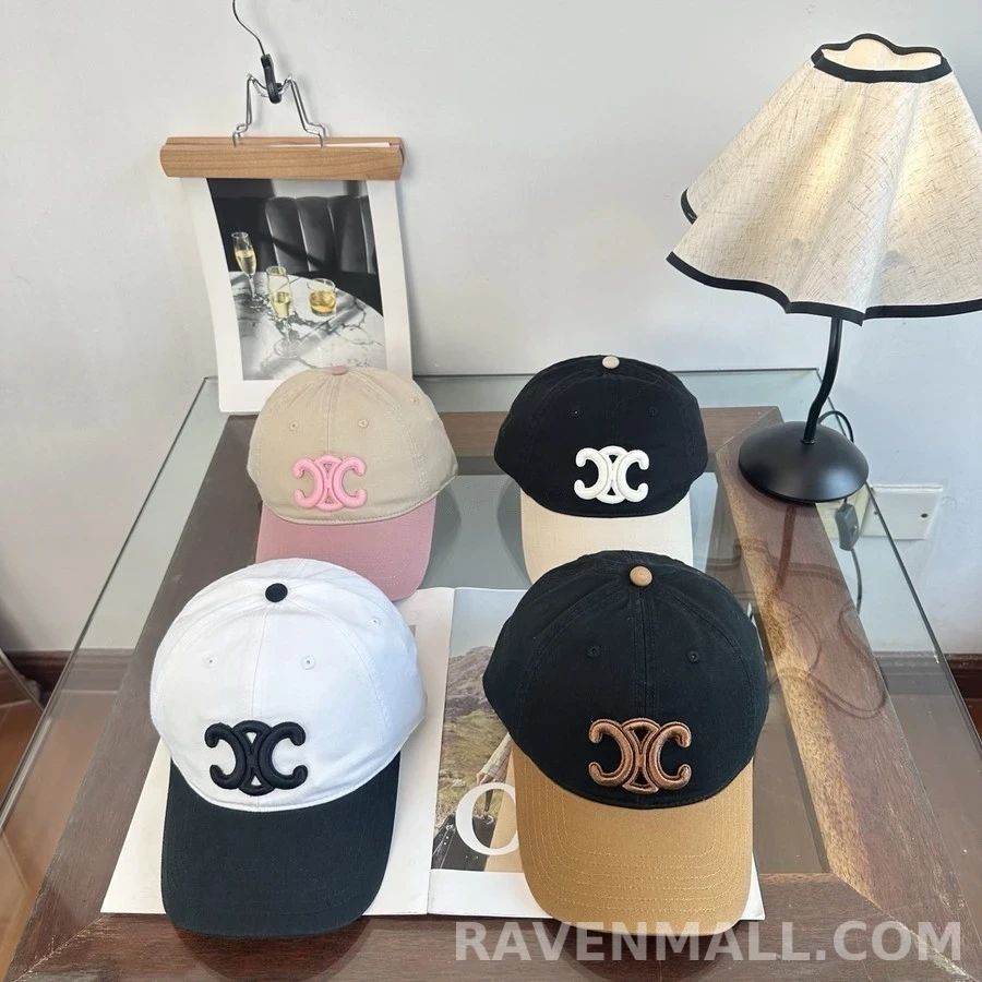 셀린느 셀린느 트리옹프 로고 배색 볼캡 상세 이미지