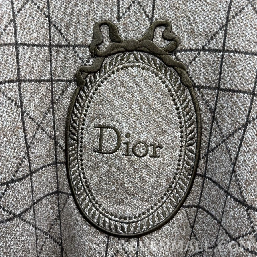 디올 디올 보우 자수 까나쥬 니트 상세 이미지