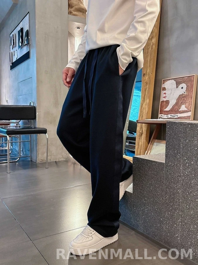 디올 디올 사이드 스트라이프 캐주얼 팬츠 상세 이미지