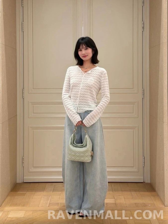 디올 디올 메달리온 자수 가디건 상세 이미지