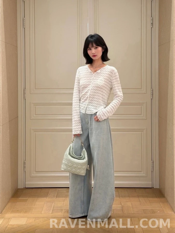 디올 디올 메달리온 자수 가디건 상세 이미지