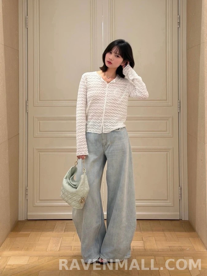 디올 디올 메달리온 자수 가디건 상세 이미지