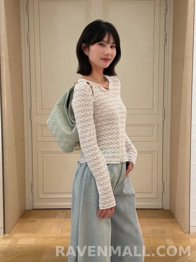디올 디올 메달리온 자수 가디건 상세 이미지