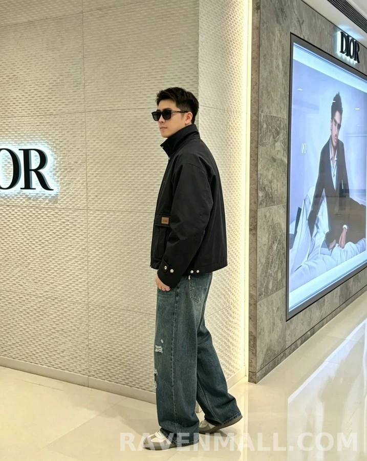 디올 디올 스탠드넥 포켓 워크 자켓 상세 이미지