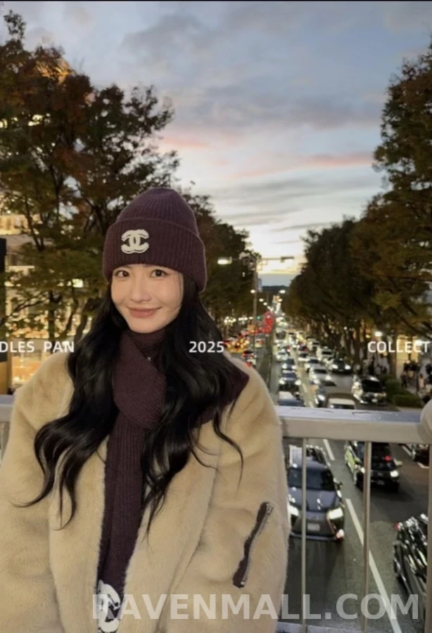 샤넬 샤넬 로고 비니 상세 이미지