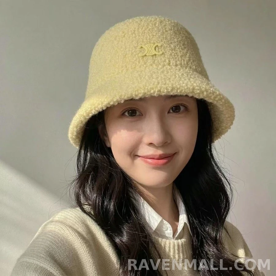 셀린느 셀린느 트리옹프 테디 버킷햇 상세 이미지