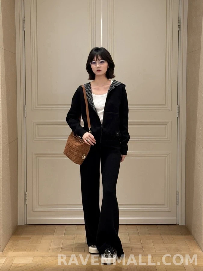 디올 디올 안감 모노그램 후드 집업 상세 이미지