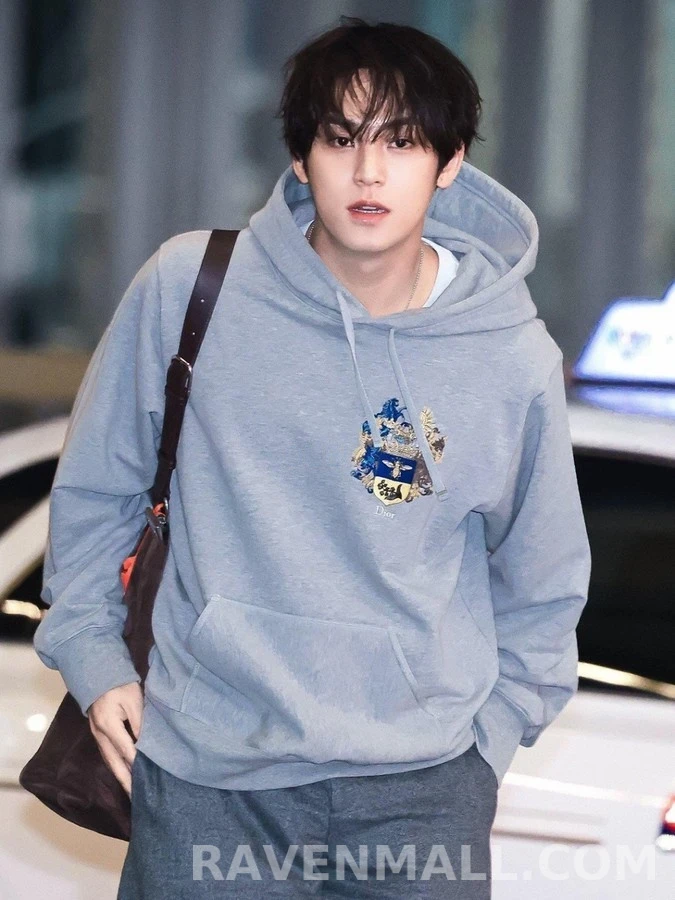 디올 디올 엠블럼 자수 후드 스웨트셔츠 상세 이미지