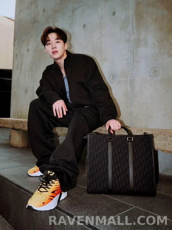 디올 디올 오브리크 자카드 와이드 팬츠 상세 이미지