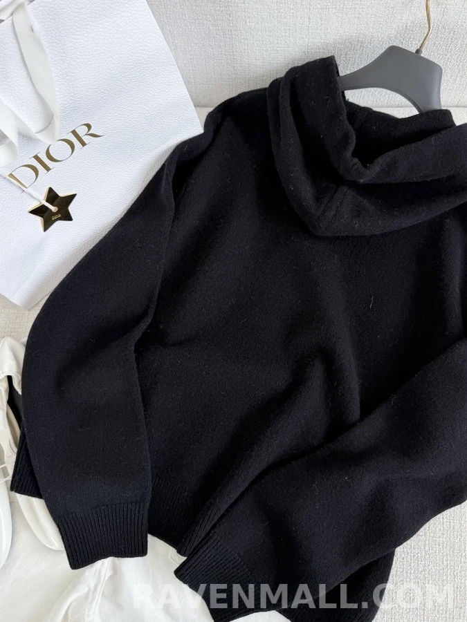 디올 디올 오블리크 드로스트링 후드 맨투맨 상세 이미지