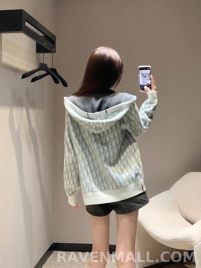 디올 디올 오블리크 리버시블 후드 집업 상세 이미지