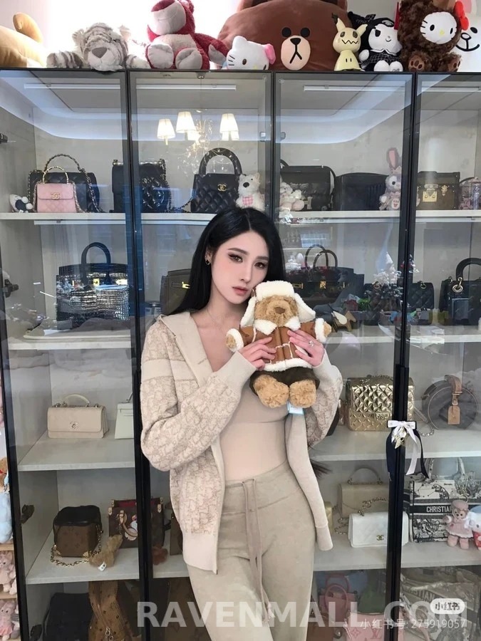 디올 디올 오블리크 자카드 양면 후드 집업 상세 이미지