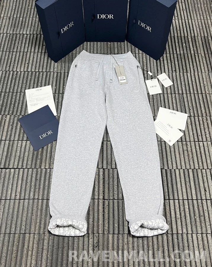 디올 디올 오블리크 자카드 트레이닝 팬츠 상세 이미지