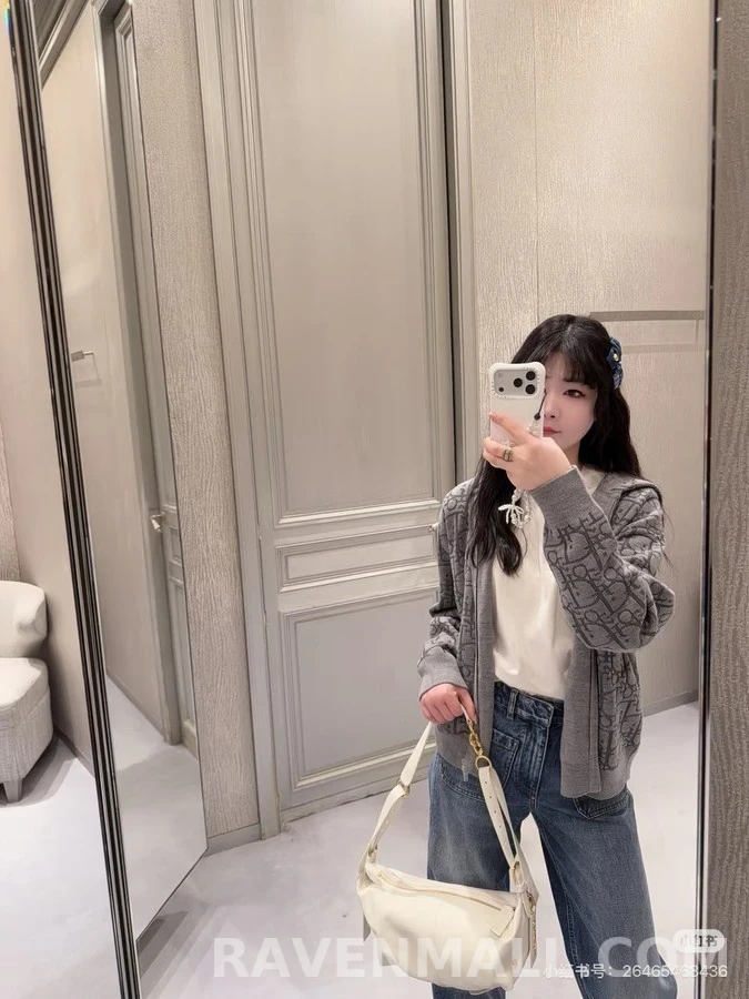 디올 디올 오블리크 패턴 집업 후드 상세 이미지