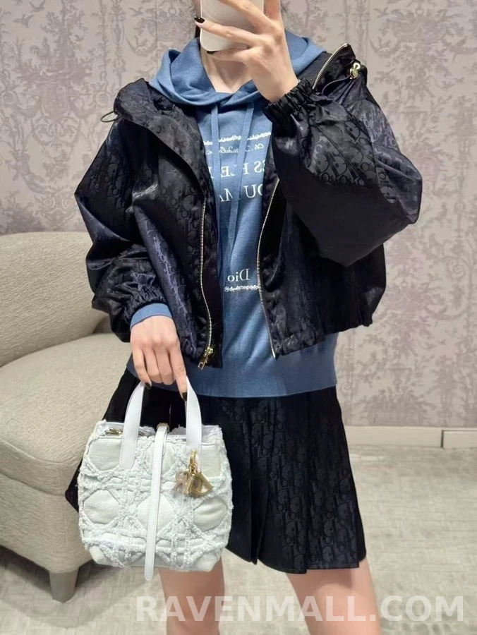 디올 디올 오블리크 패턴 플리츠 스커트 상세 이미지