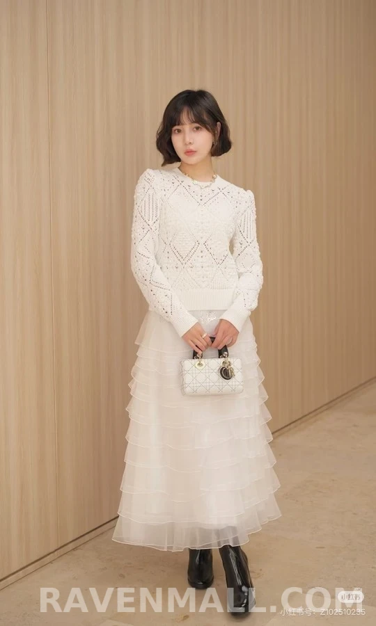 디올 디올 오픈워크 다이아몬드 니트 상세 이미지