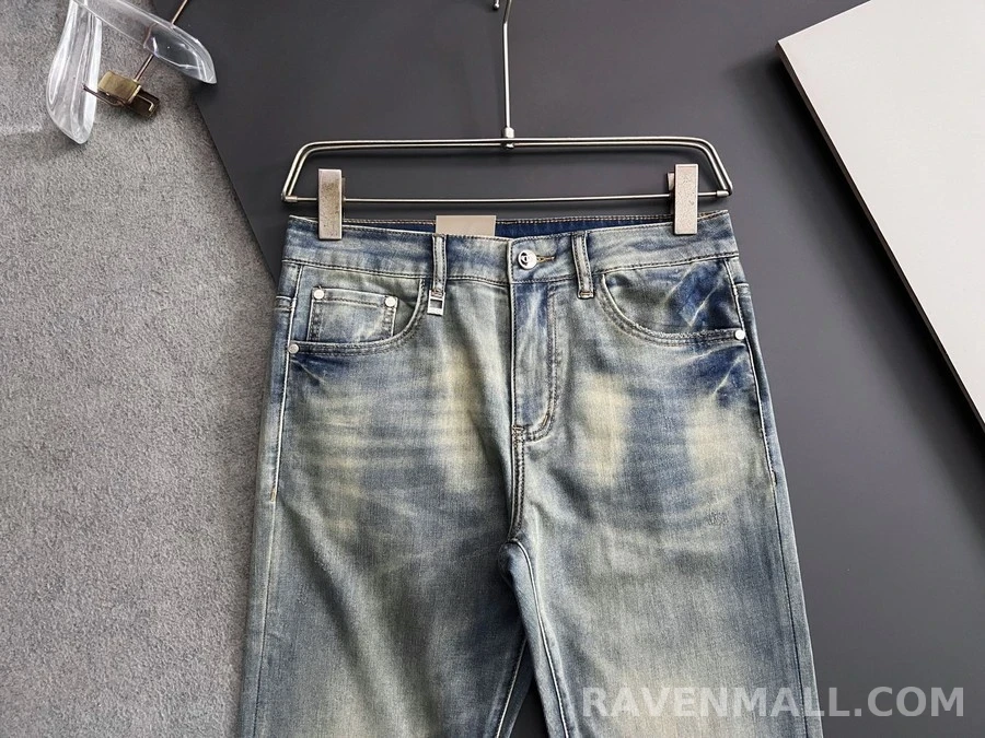 디올 디올 워싱 데님 팬츠 상세 이미지