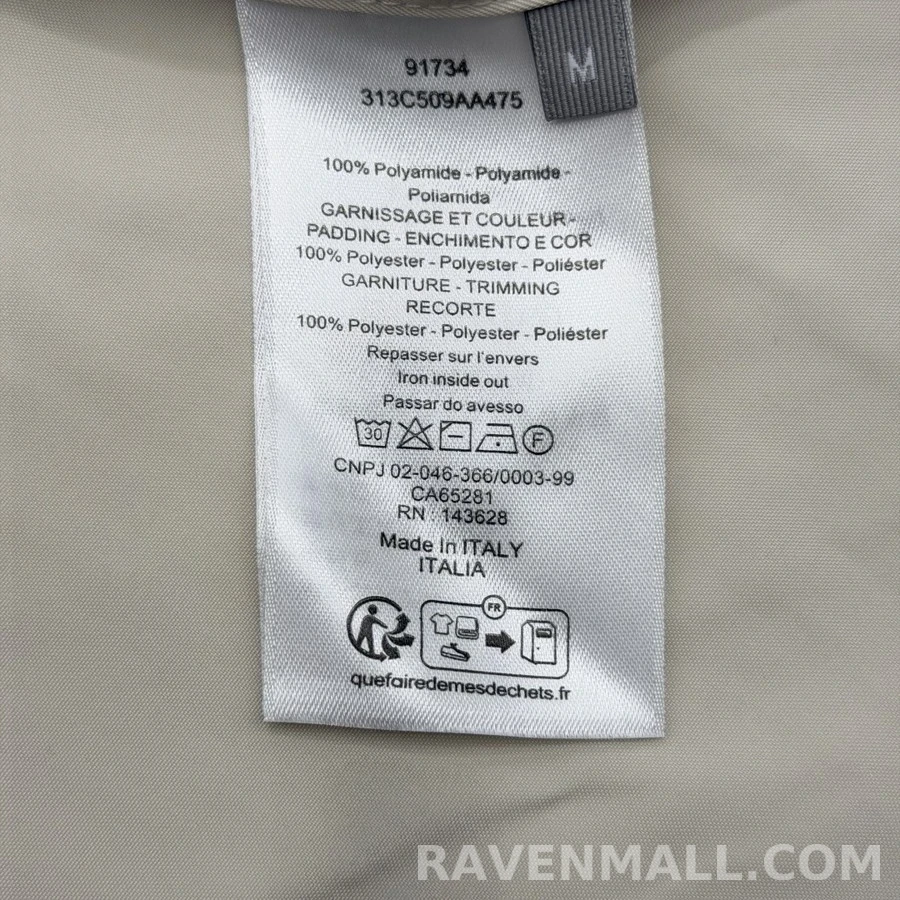디올 디올 입칼라 로고 패치 워크 자켓 상세 이미지