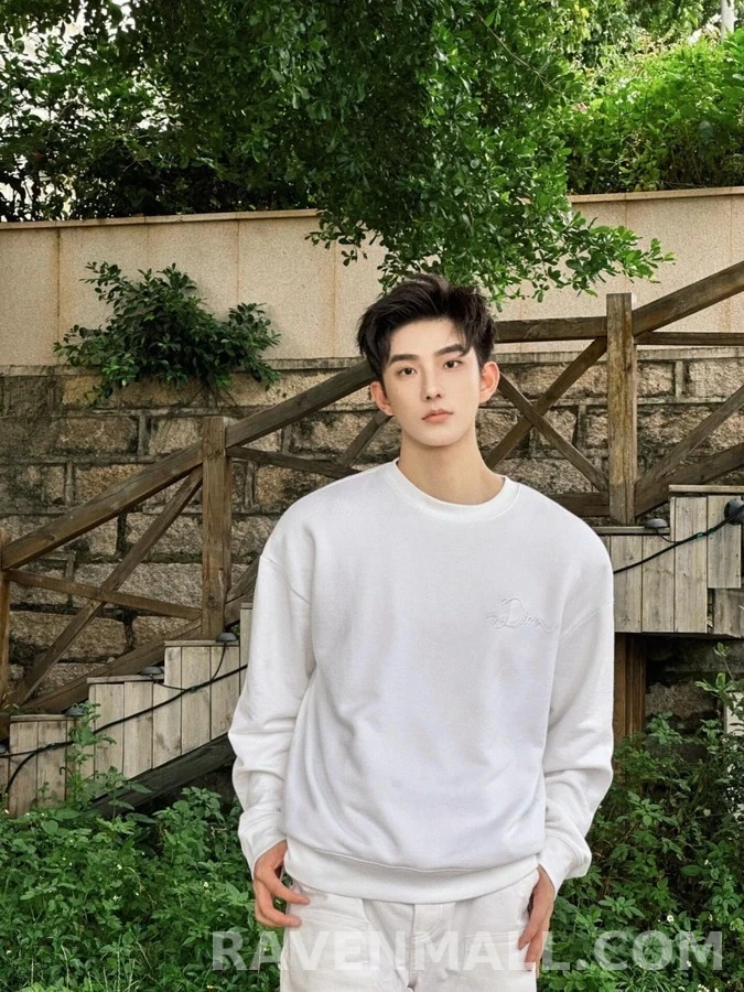 디올 디올 자카드 로고 맨투맨 상세 이미지