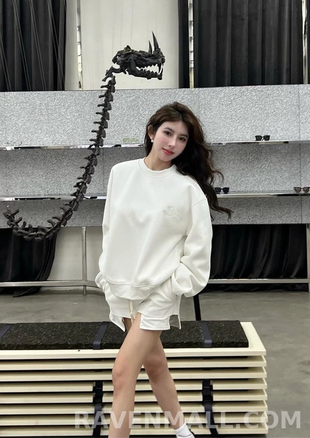 디올 디올 자카드 로고 맨투맨 상세 이미지