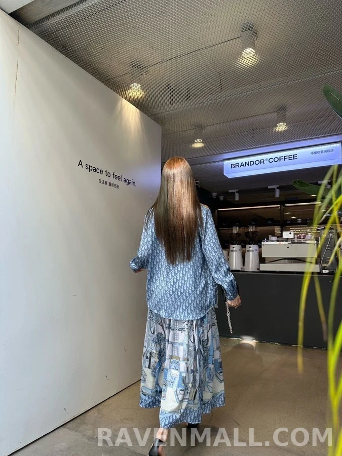 디올 디올 캐슬 프린트 모노그램 셔츠 상세 이미지