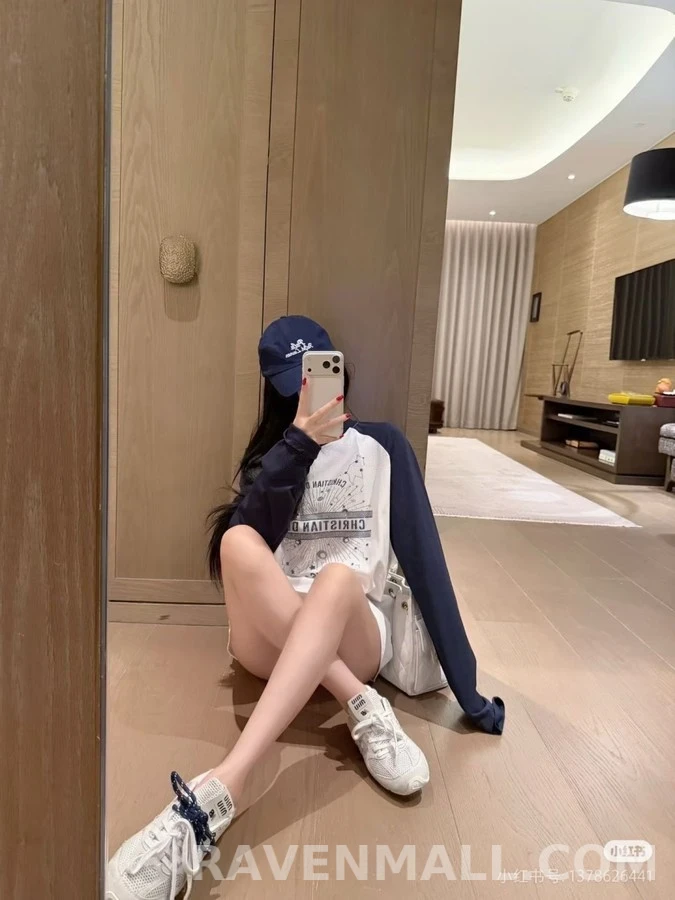디올 디올 컬러블록 성좌 핫픽스 긴팔 티셔츠 상세 이미지