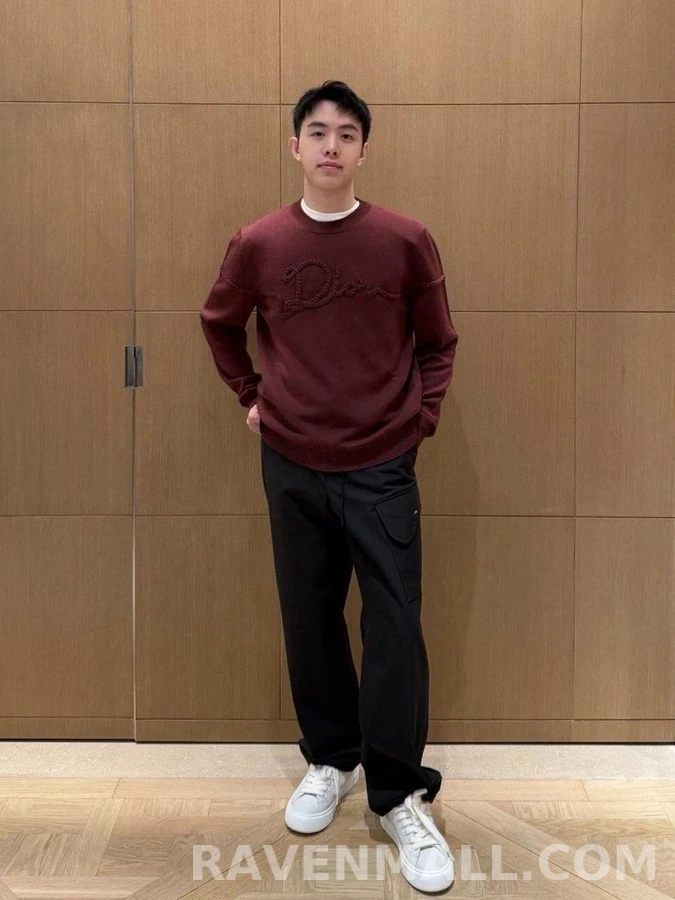 디올 디올 코튼 드로스트링 카고 팬츠 상세 이미지