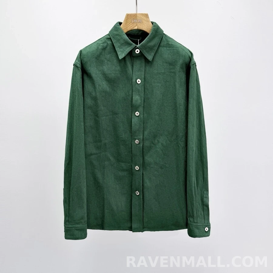 디올 디올 코튼 셔츠 상세 이미지