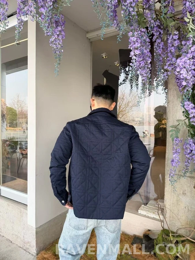 디올 디올 레더 패치 까나쥬 오버셔츠 상세 이미지