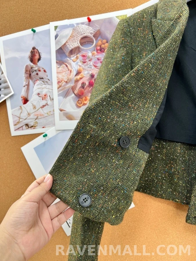디올 디올 크롭 트위드 자켓 상세 이미지