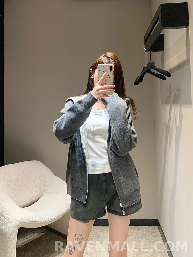 디올 디올 클래식 모노그램 후드 집업 상세 이미지