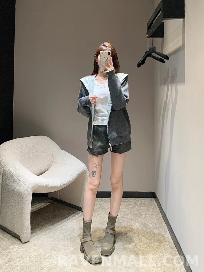 디올 디올 클래식 모노그램 후드 집업 상세 이미지