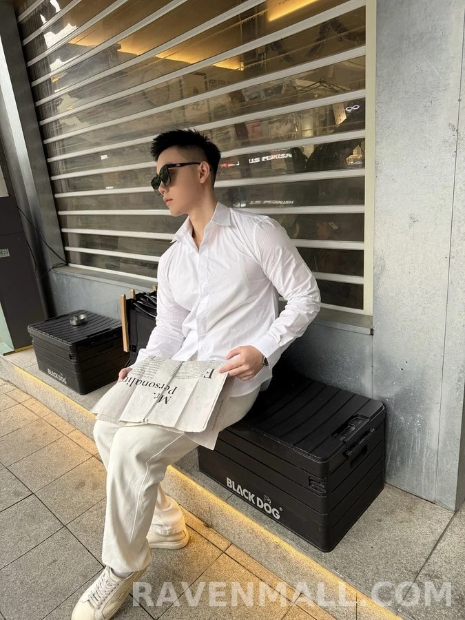 디올 디올 클래식 자수 긴팔 티셔츠 상세 이미지