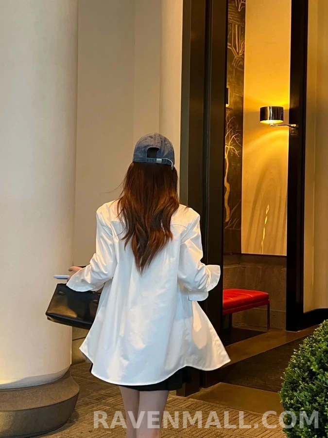 디올 디올 클로버 자수 긴팔 티셔츠 상세 이미지