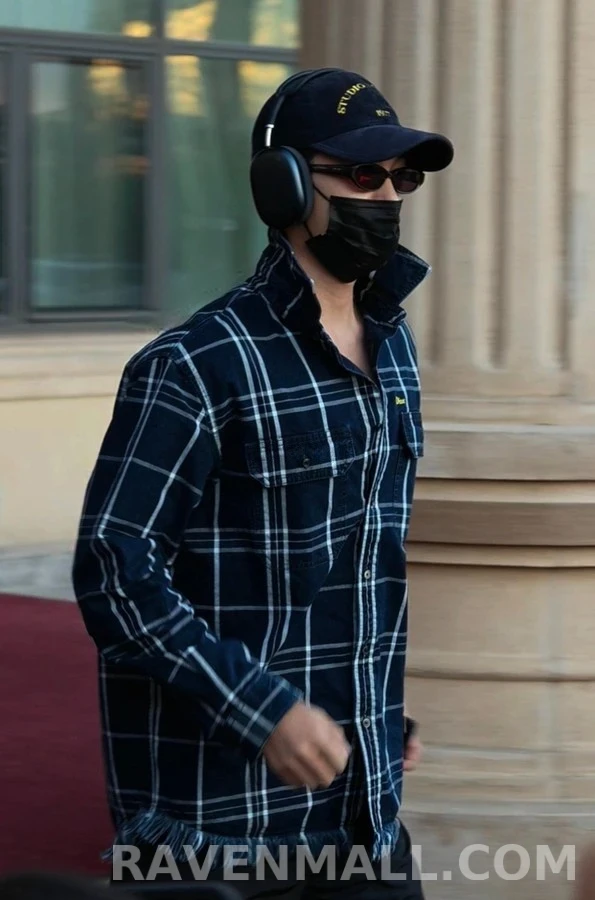 디올 디올 체크 오버셔츠 상세 이미지