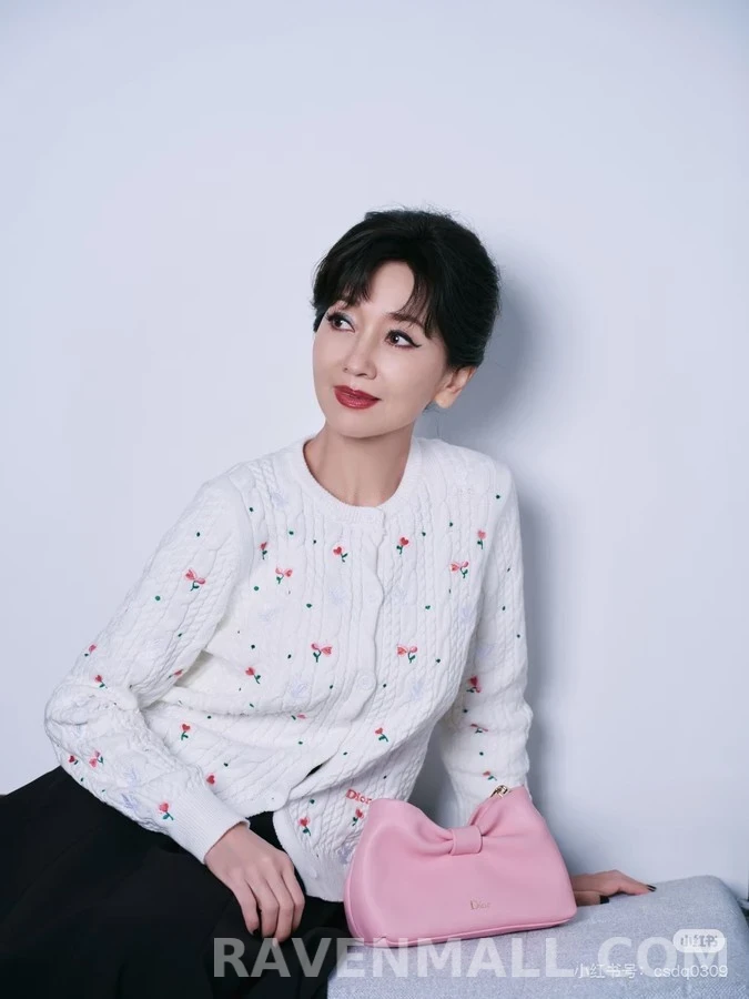 디올 디올 플라워 자수 꽈배기 가디건 상세 이미지