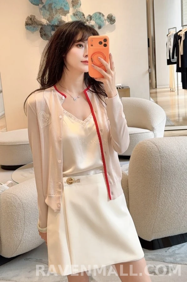 디올 디올 칠석 자수 가디건 상세 이미지